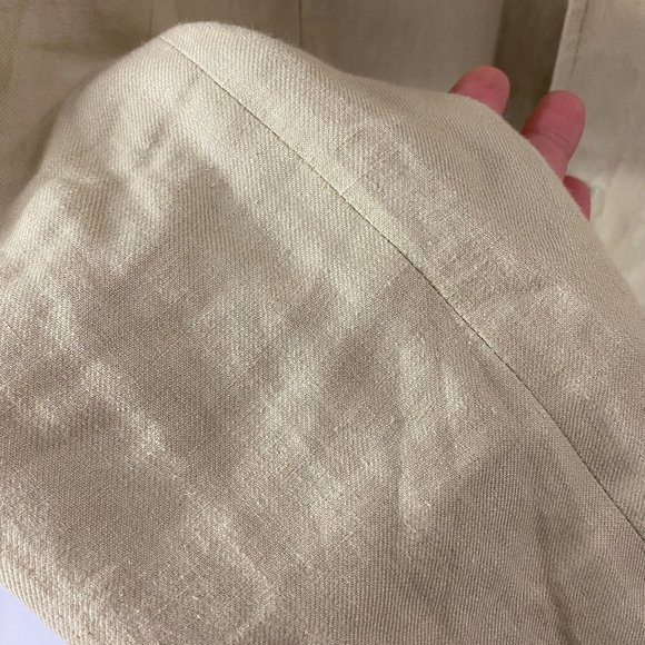 J. Crew Men's Blazer 3 Button Jacket 100% Irish Linen  Size 38R - Picture 7 of 12